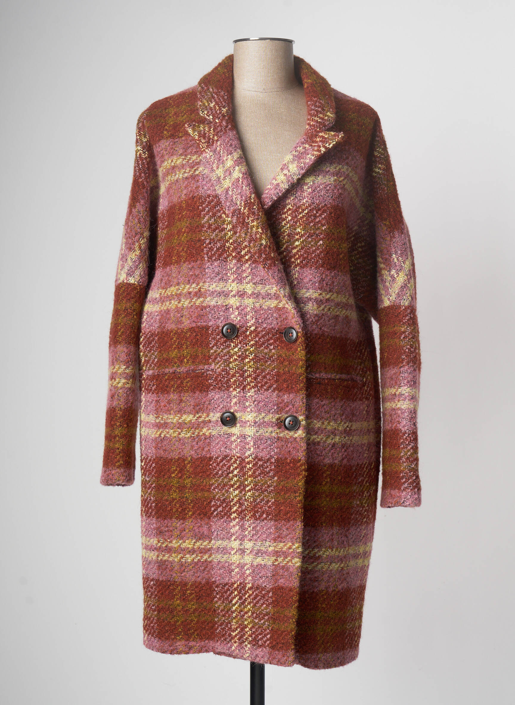 Mkt Studio Manteaux Longs Femme couleur marron