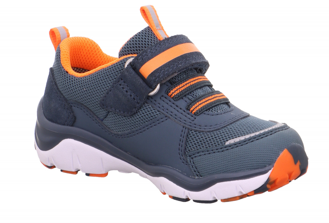 SPORT5 - Blau/Orange Sneaker low mit Klettverschluss