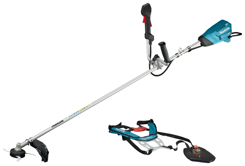Desbrozadora inalámbrica Makita UR016GZ XGT con empuñadura en U, 40 V máx. (baterías y cargador no incluidos)