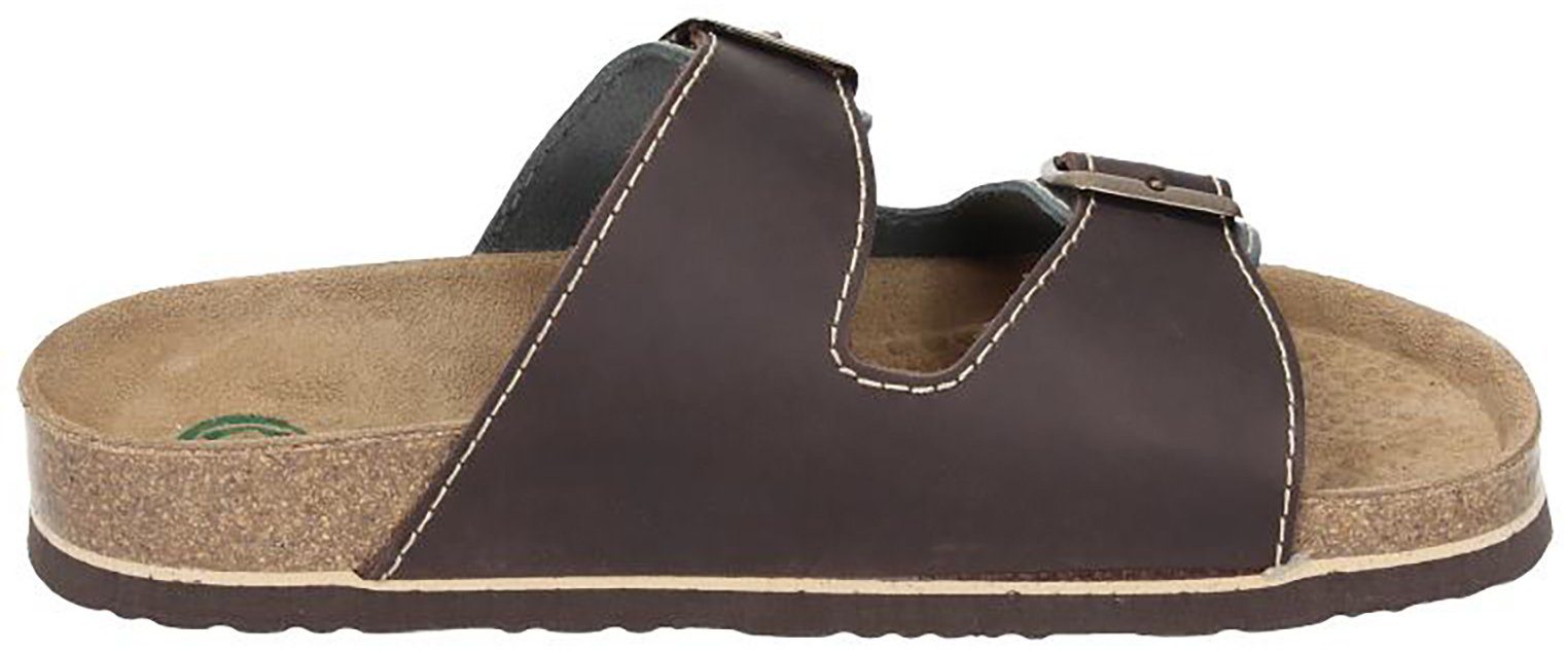 Dr. Brinkmann Pantoletten Pantolette aus echtem Fettleder