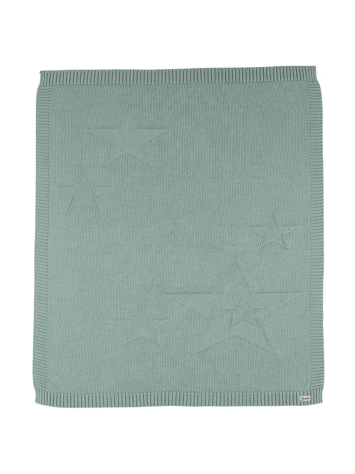 Sterntaler Strick-Schmusedecke in hellgrün günstig kaufen onesize