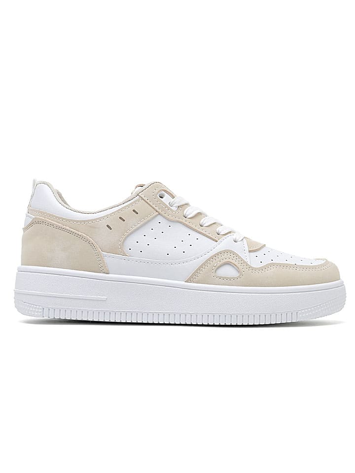 Sixth Sens Sneakers in Beige/ Weiß günstig kaufen