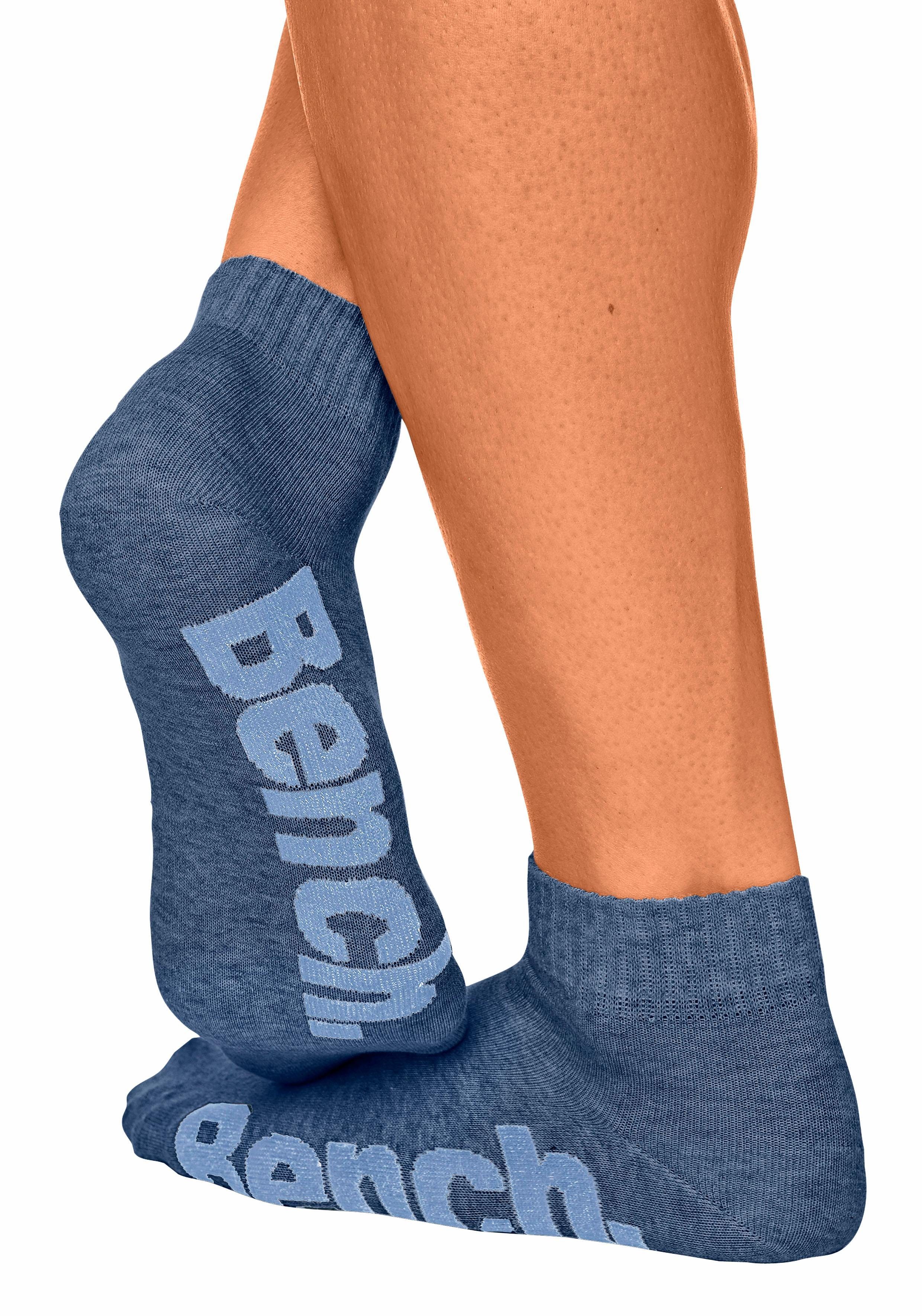 Bench. Kurzsocken (Set, 3-Paar) mit bequemen Rippbündchen