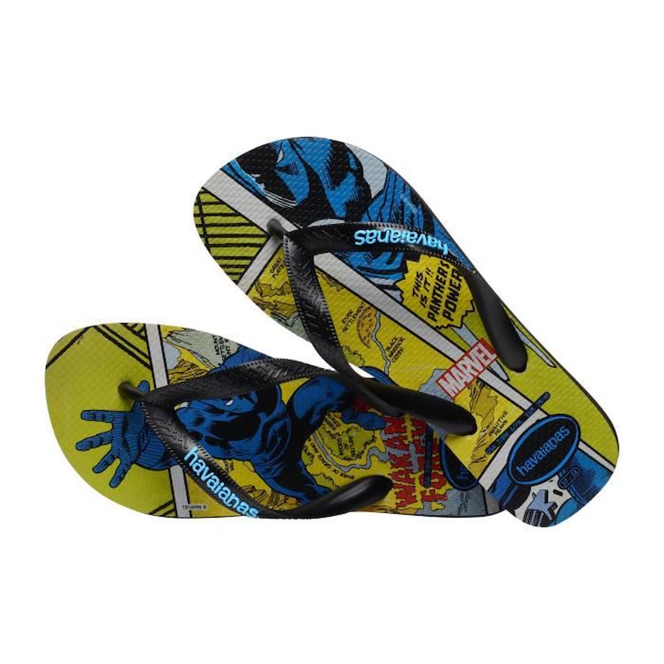 Tong à Enfiler Enfant Havaianas Top Marvel CL blanc
