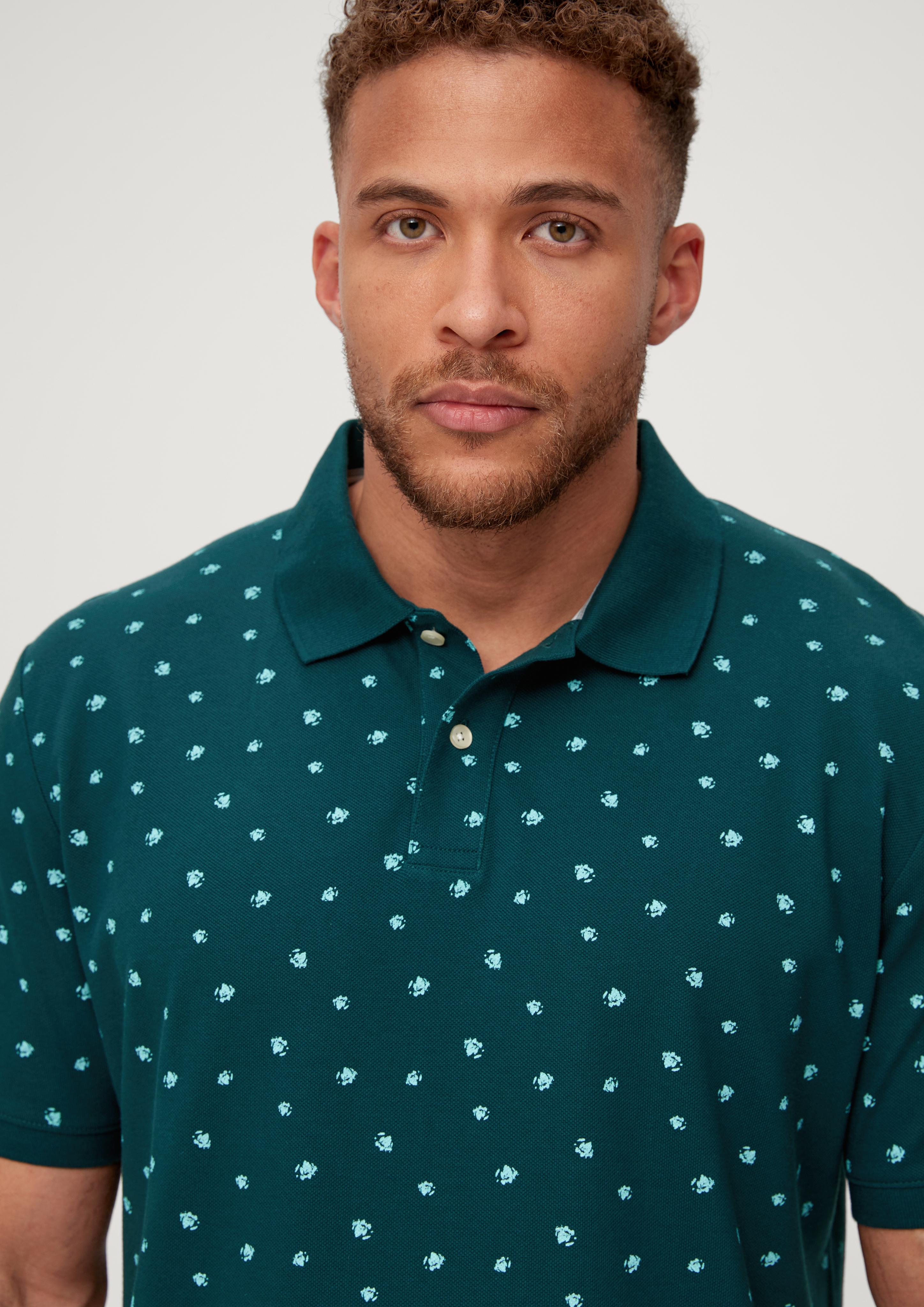 Poloshirt mit Minimalprint  2133345-79A0