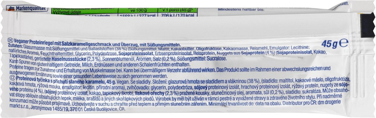 Proteinriegel 24%, Salted Caramel Geschmack, 45 g
