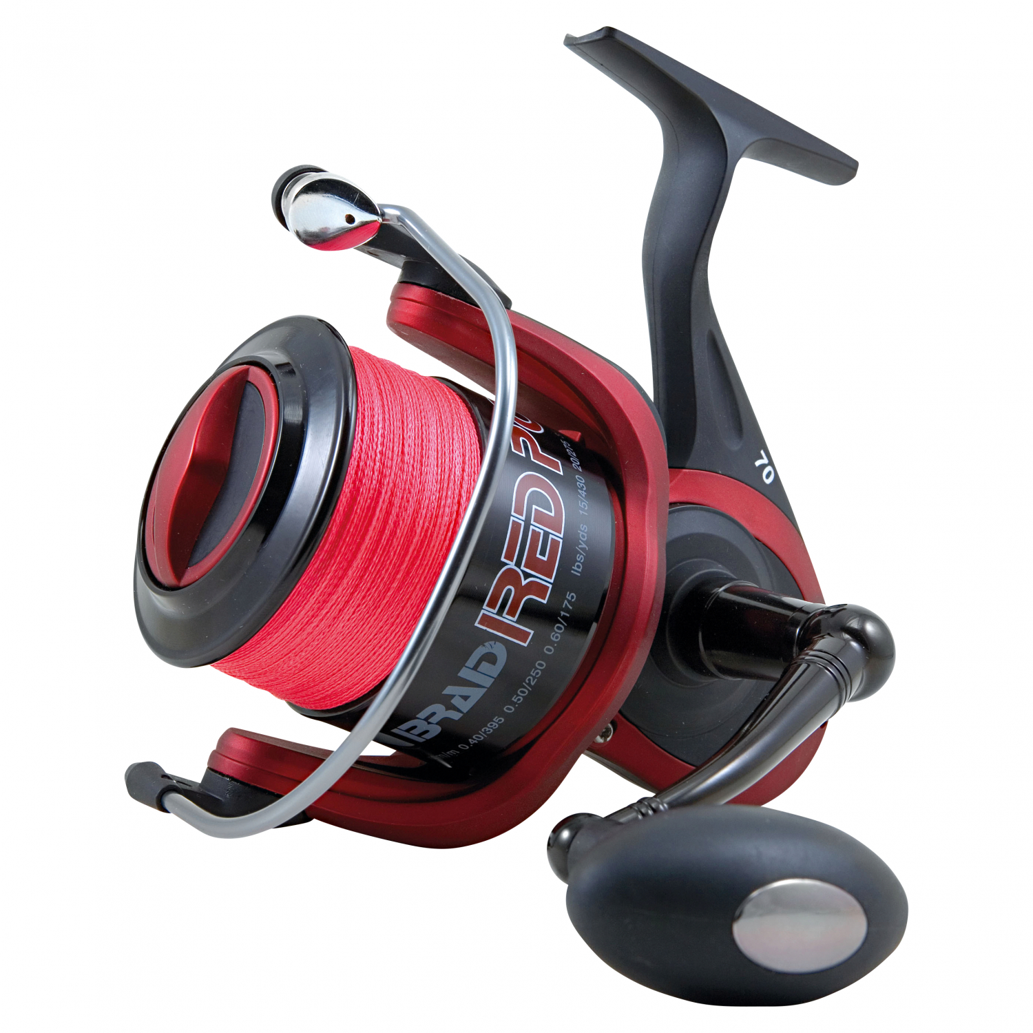 Lineaeffe Brandungsrolle Braid Red Power II