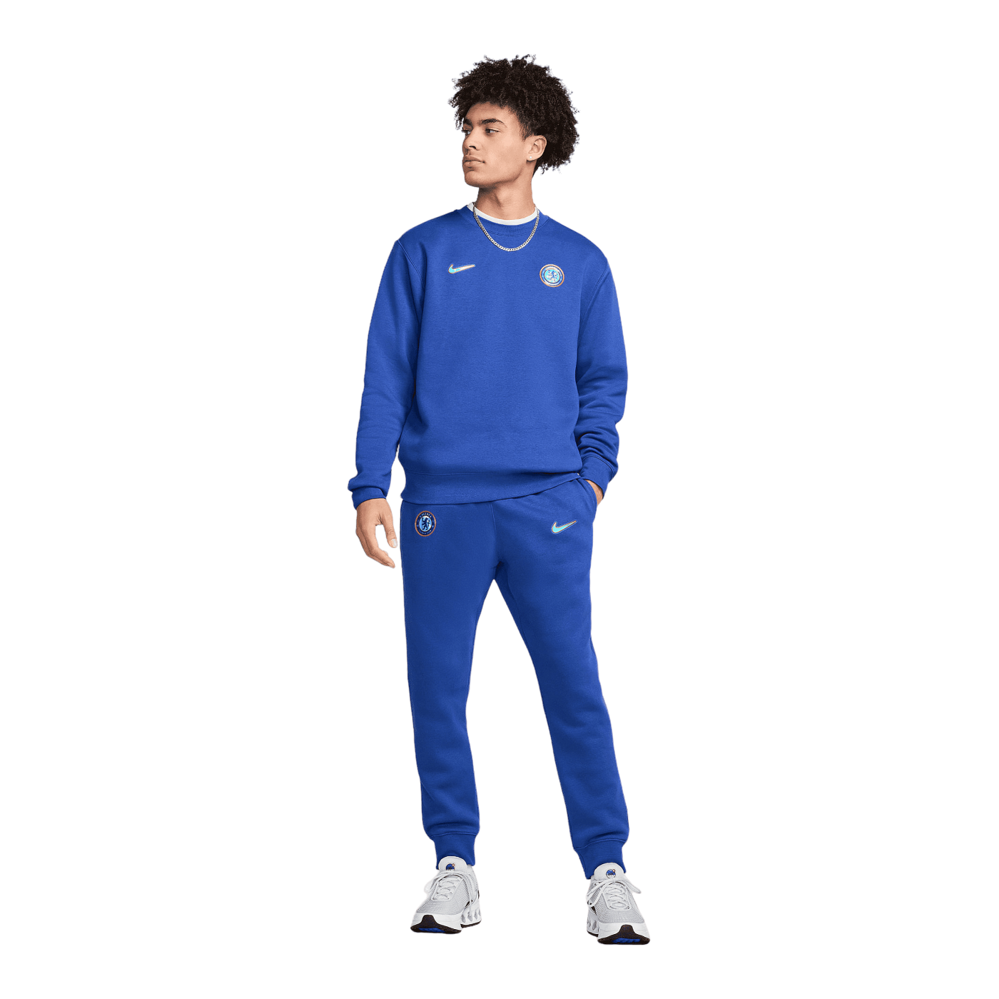 Nike FC Chelsea Club Jogginghose Blau F495
