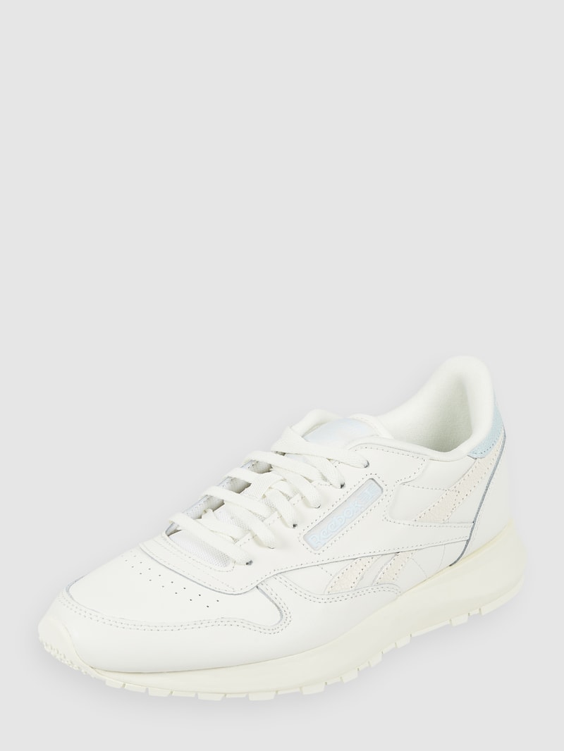 Sneaker aus Leder Modell 'Classic' in weiß