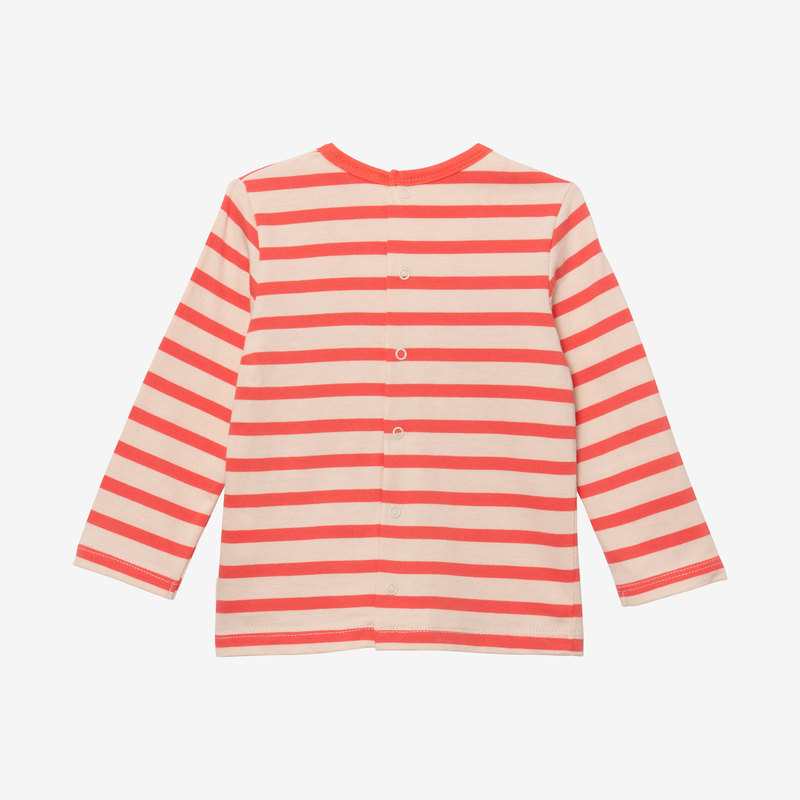 T-shirt bébé mixte rayé vanille jaune Catimini