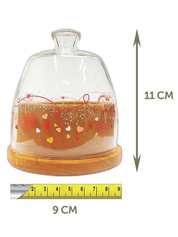 Violeta Home Vorratsglas in Transparent - (H)11 x Ø 9 cm günstig kaufen onesize