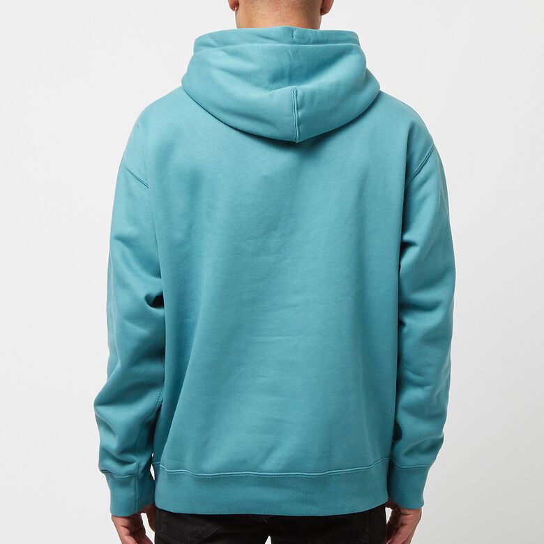 NIKE Solo Swoosh Fleece Hoodie noise aqua/white