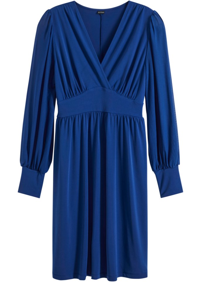 Kleid mit Mesh-Ärmeln