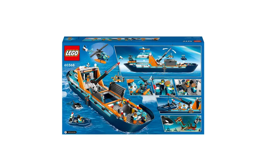 LEGO City 60368 Arktis-Forschungsschiff