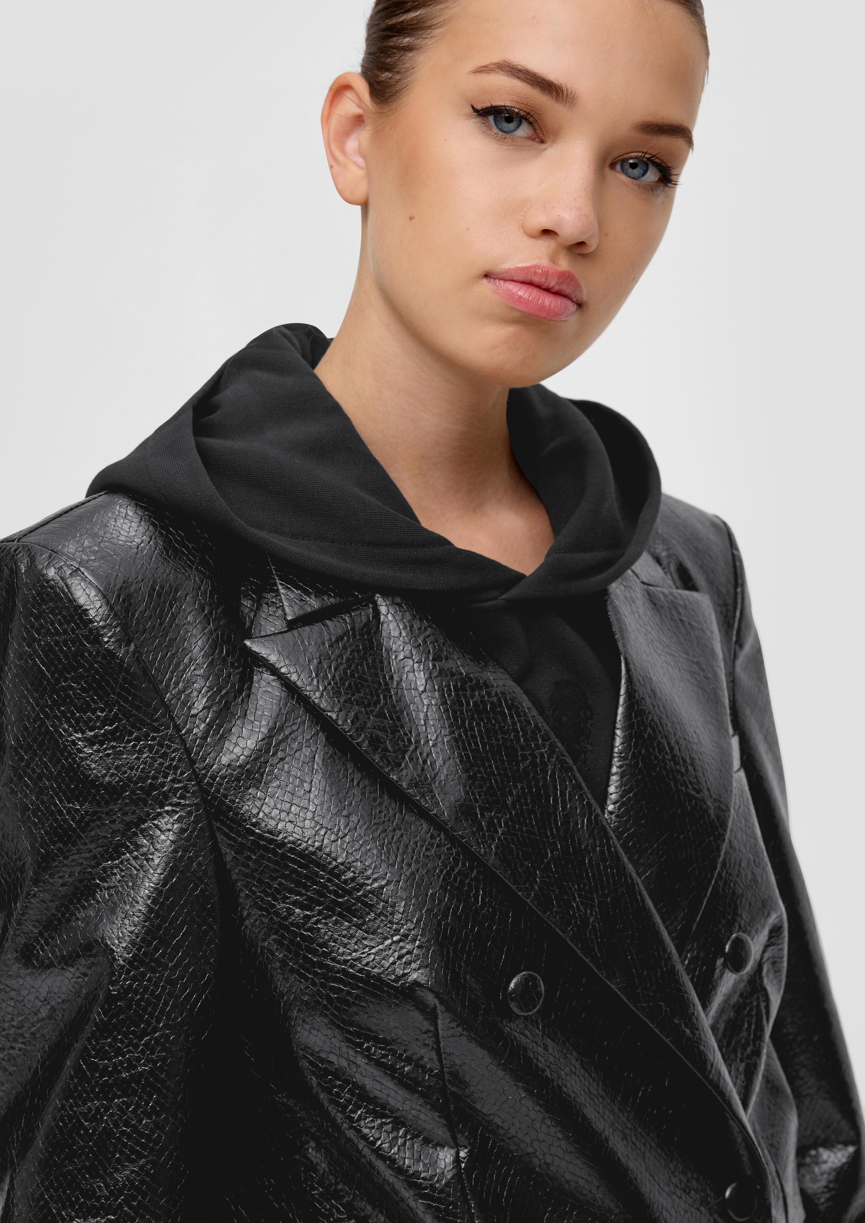 Jacke in Schlangenleder-Optik | QS x ELIF  2134890-9999