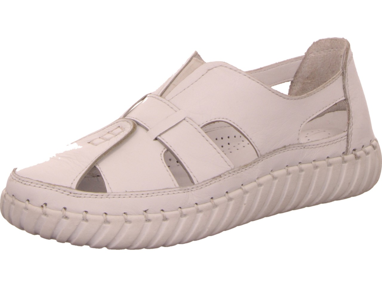 DIVERSE Sportliche Slipper weiss