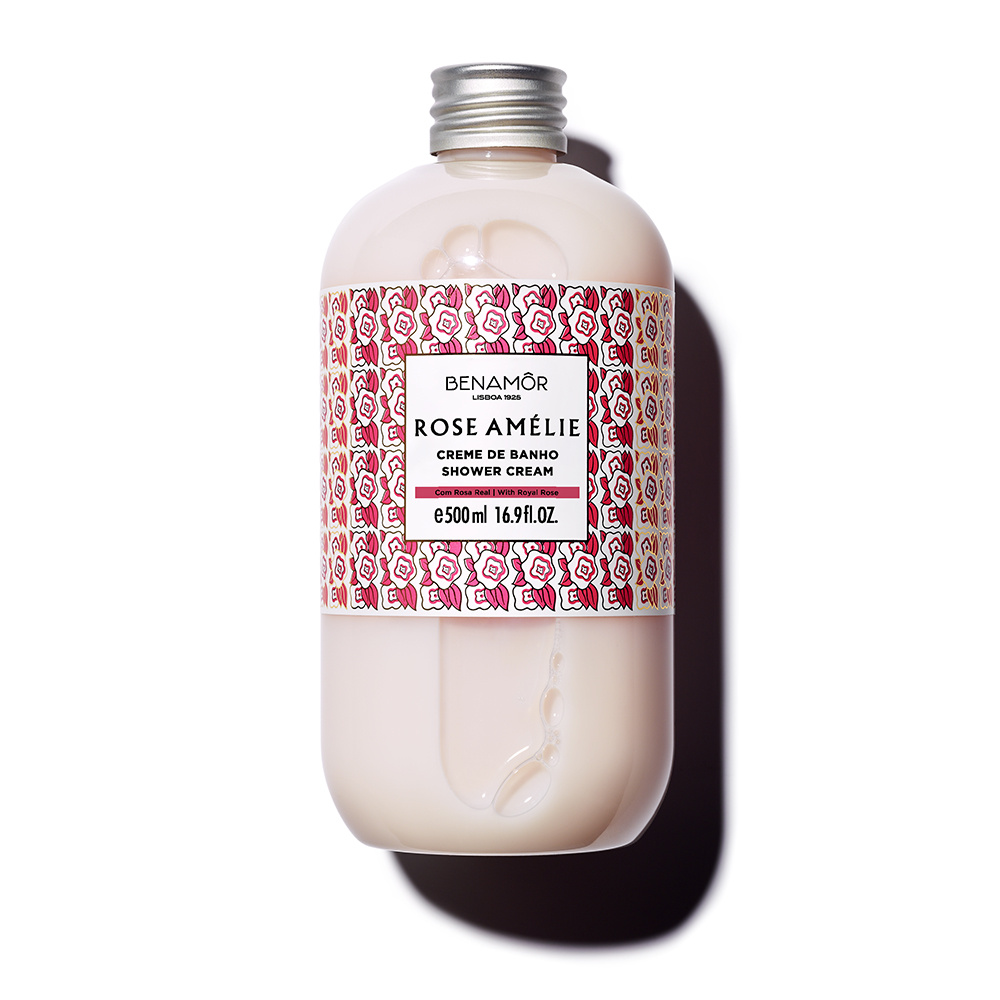 Benamor Gel Douche Revitalisant Rose Amélie 500ml Soin Corps