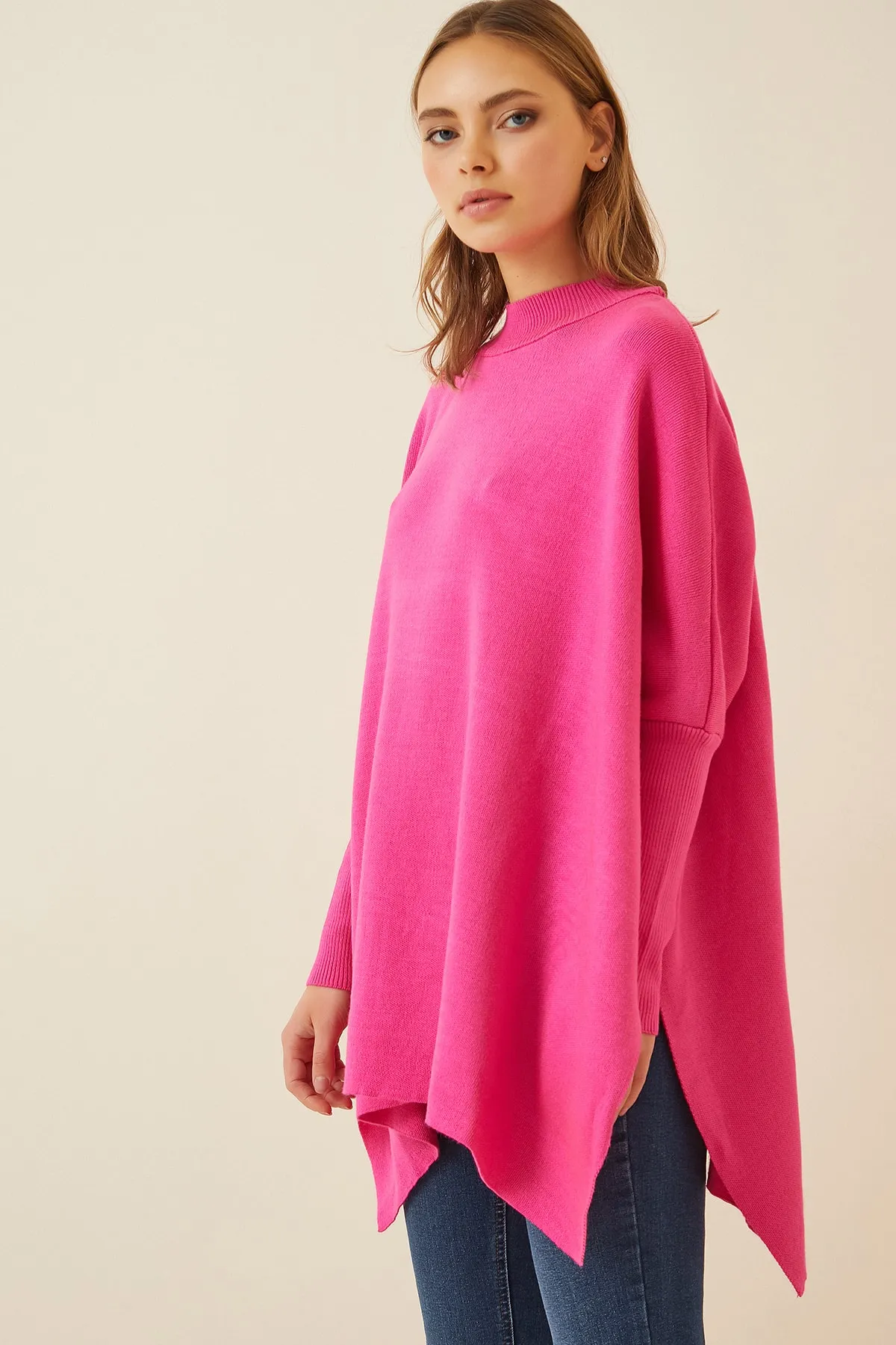 Happiness İstanbul  Pullover - Rosa - Oversized