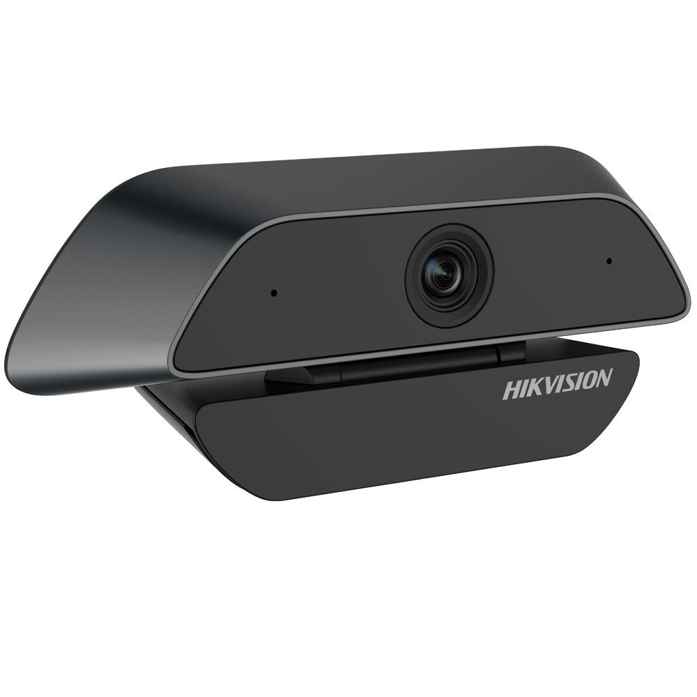 HIKVISION DS-U12 professionelle 2 MP (1920x 1080) Full HD-Webcam (Eingebautes Mikrofon, USB 2.0, Plug & Play)
