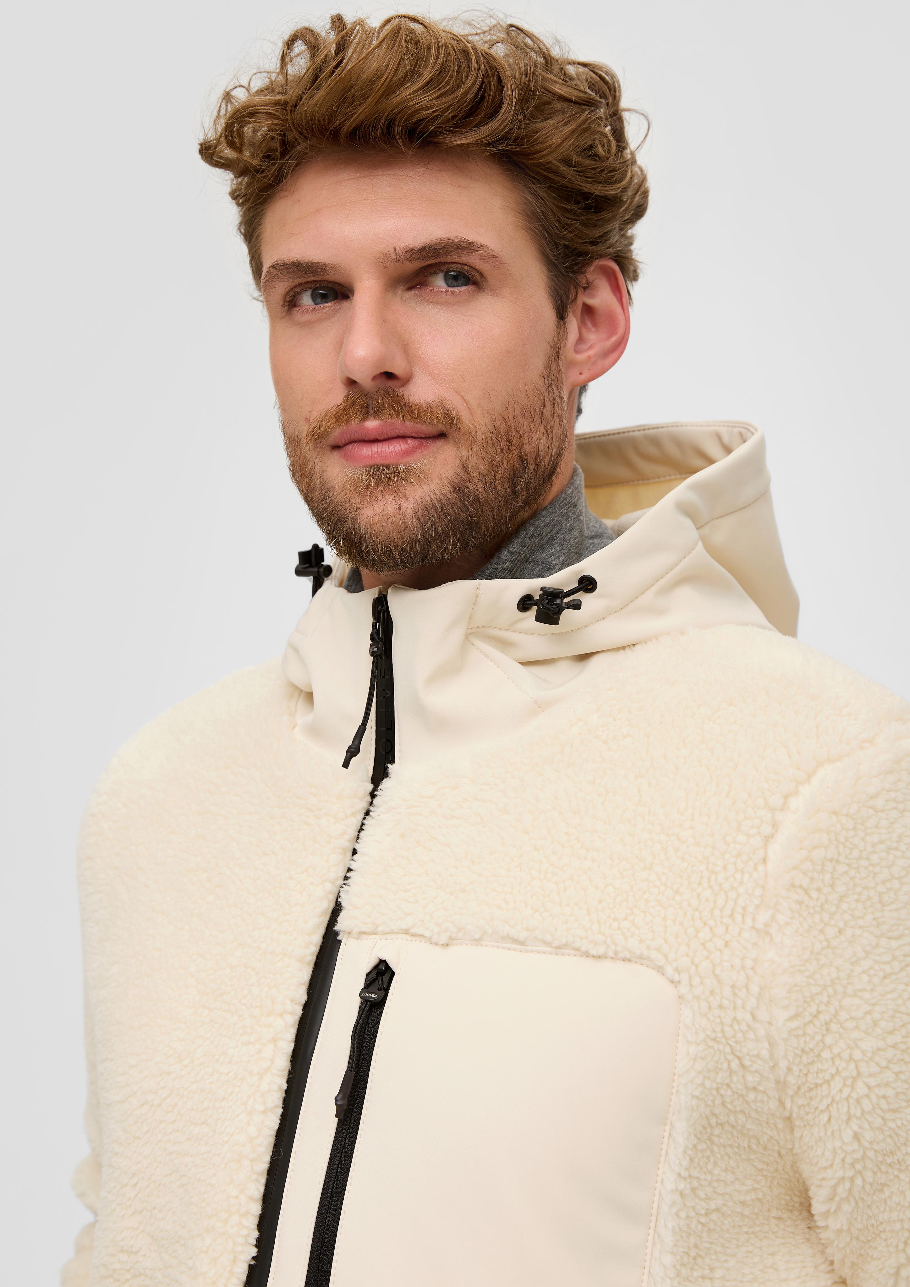 Jacke aus Schaffell-Imitat  2131971-0705