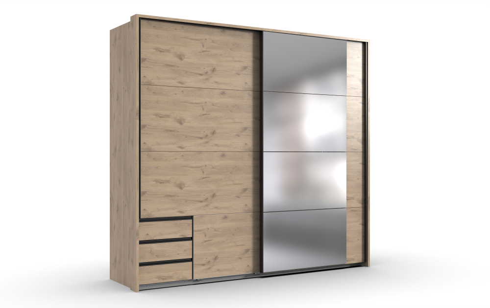 Schwebetürenschrank Portland