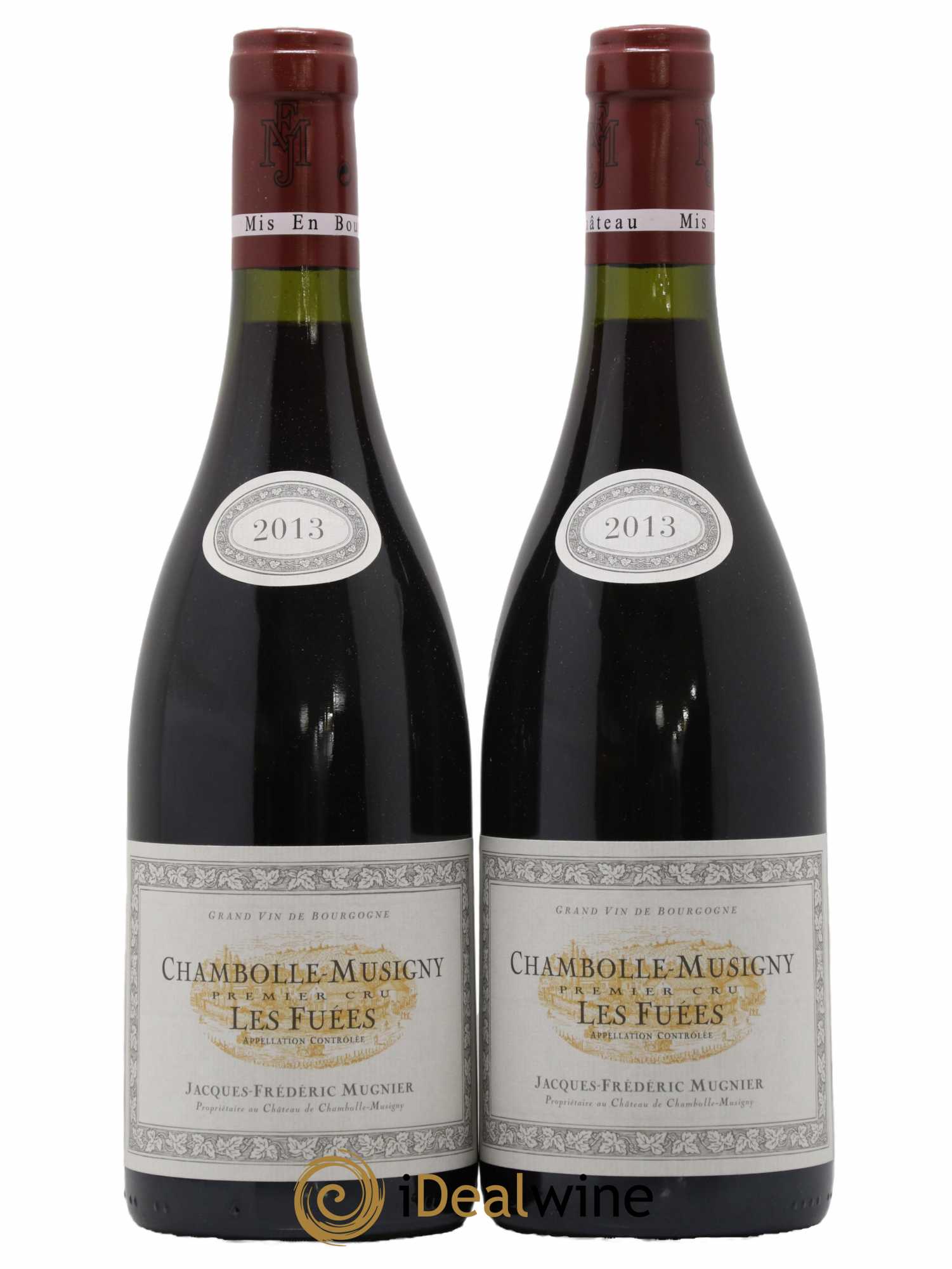Chambolle-Musigny 1er Cru Les Fuées Jacques-Frédéric Mugnier  2013 - Lot de 2 Bouteilles