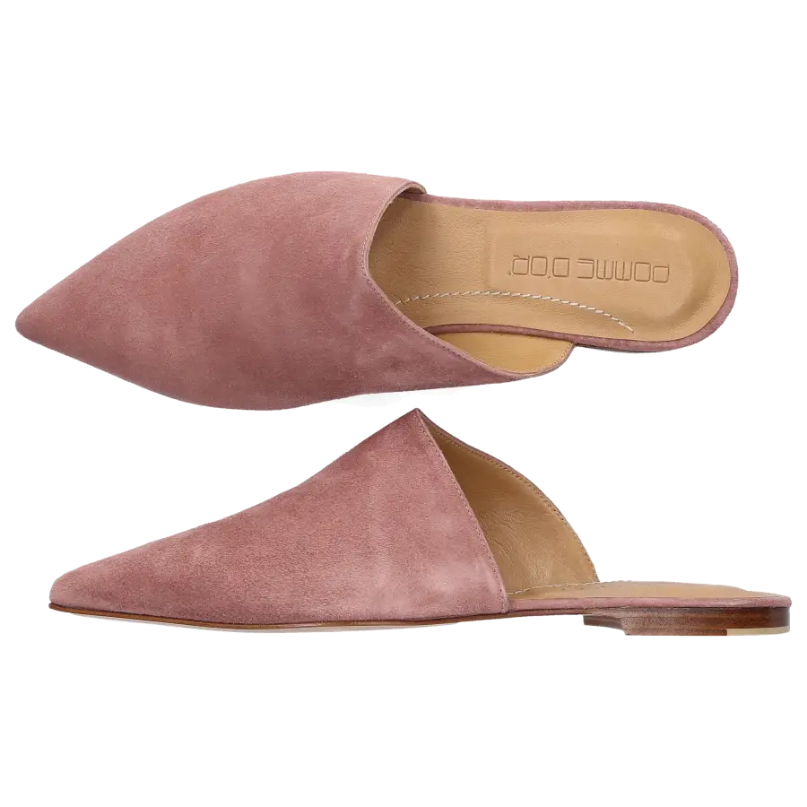 Pomme D`OR - Slipper INGRD Veloursleder - pink