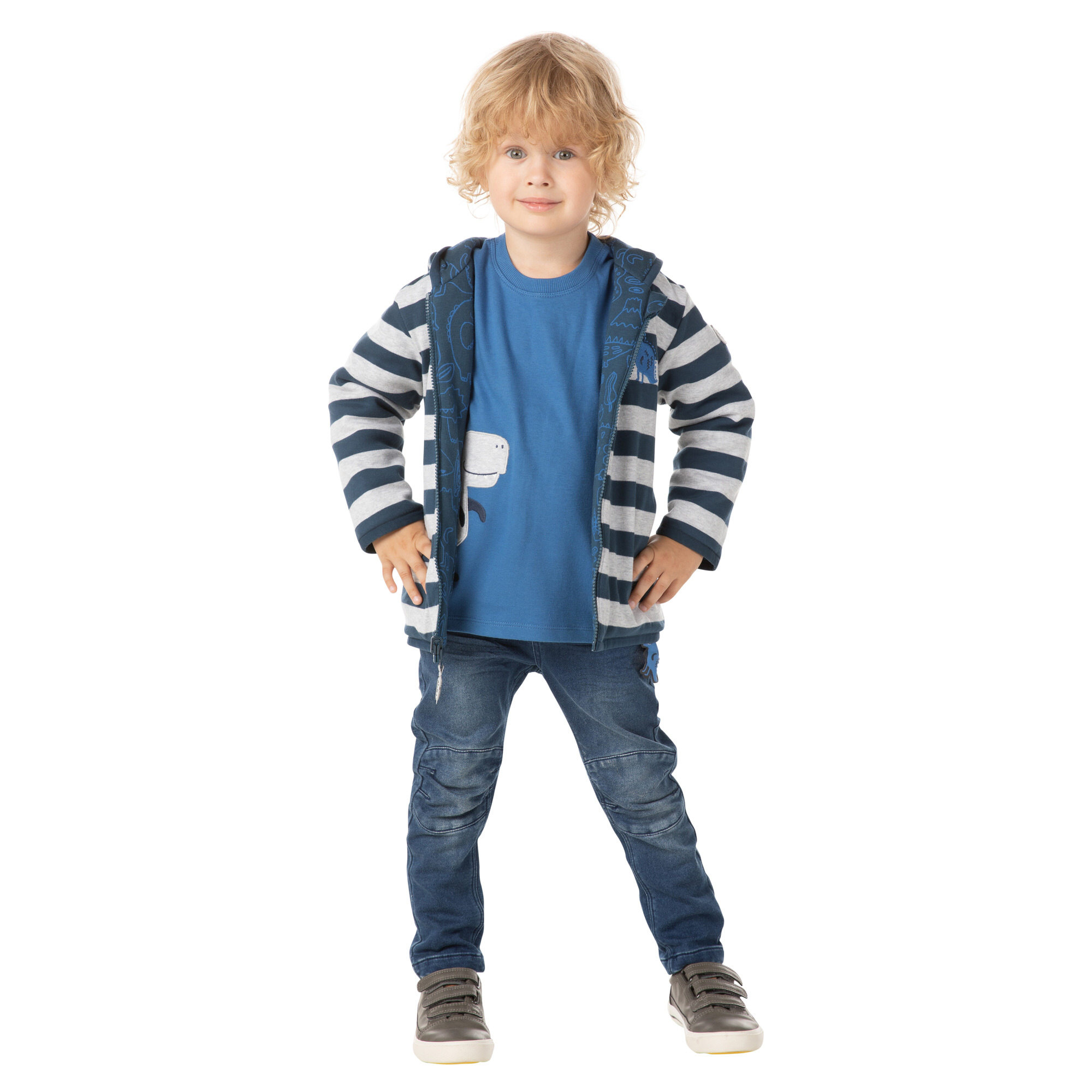 Coole Kinderjeans mit Knieeinsätzen