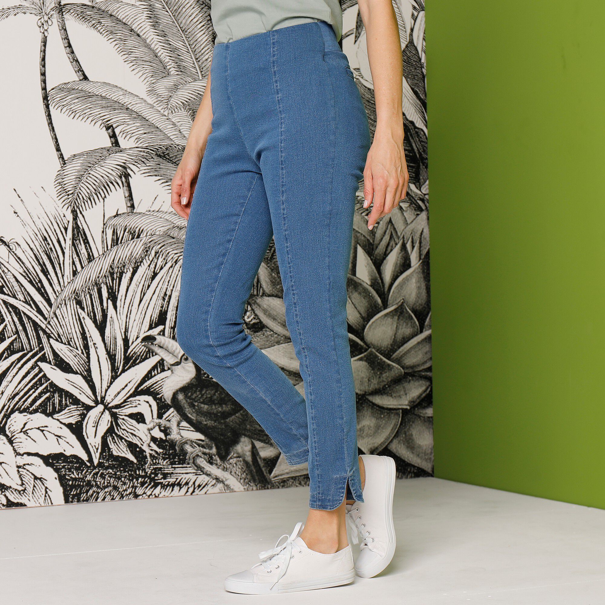 Jegging 7/8ème bleached