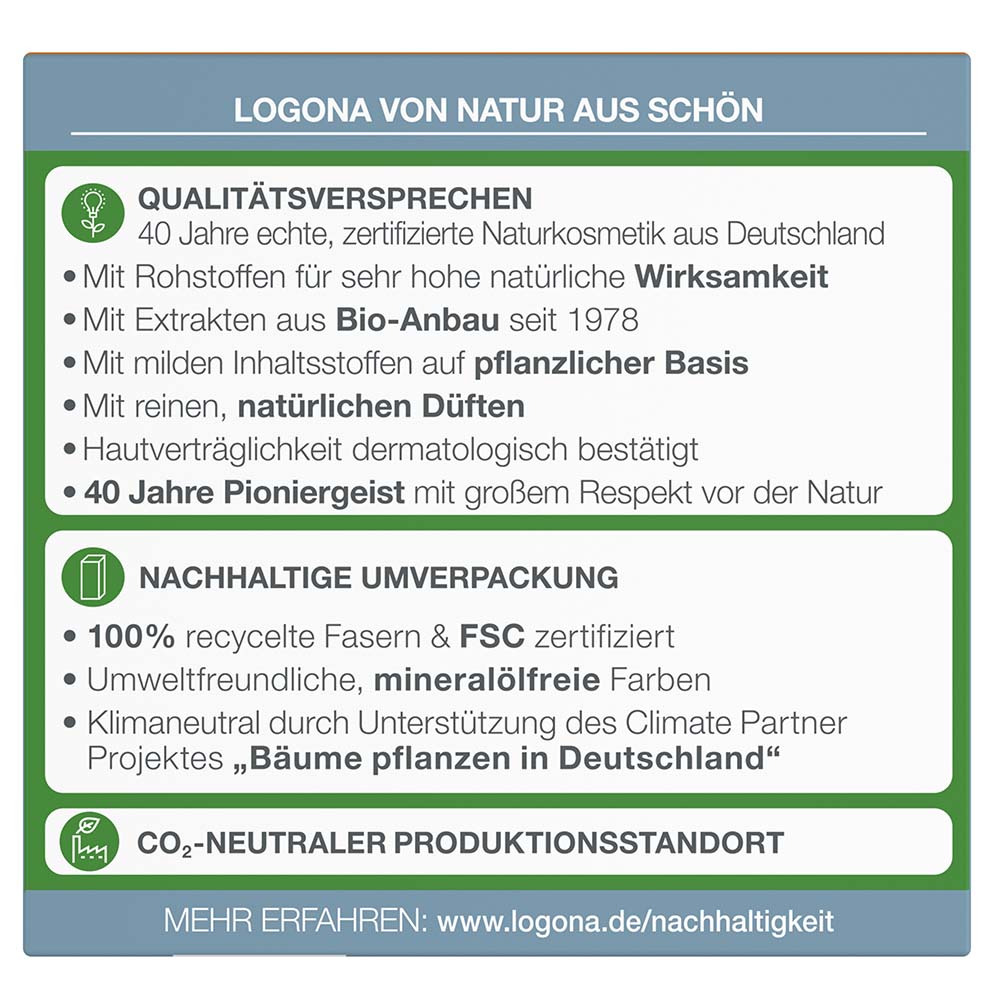 LOGONA Age Protection Festigende Nachtcreme 50 ml