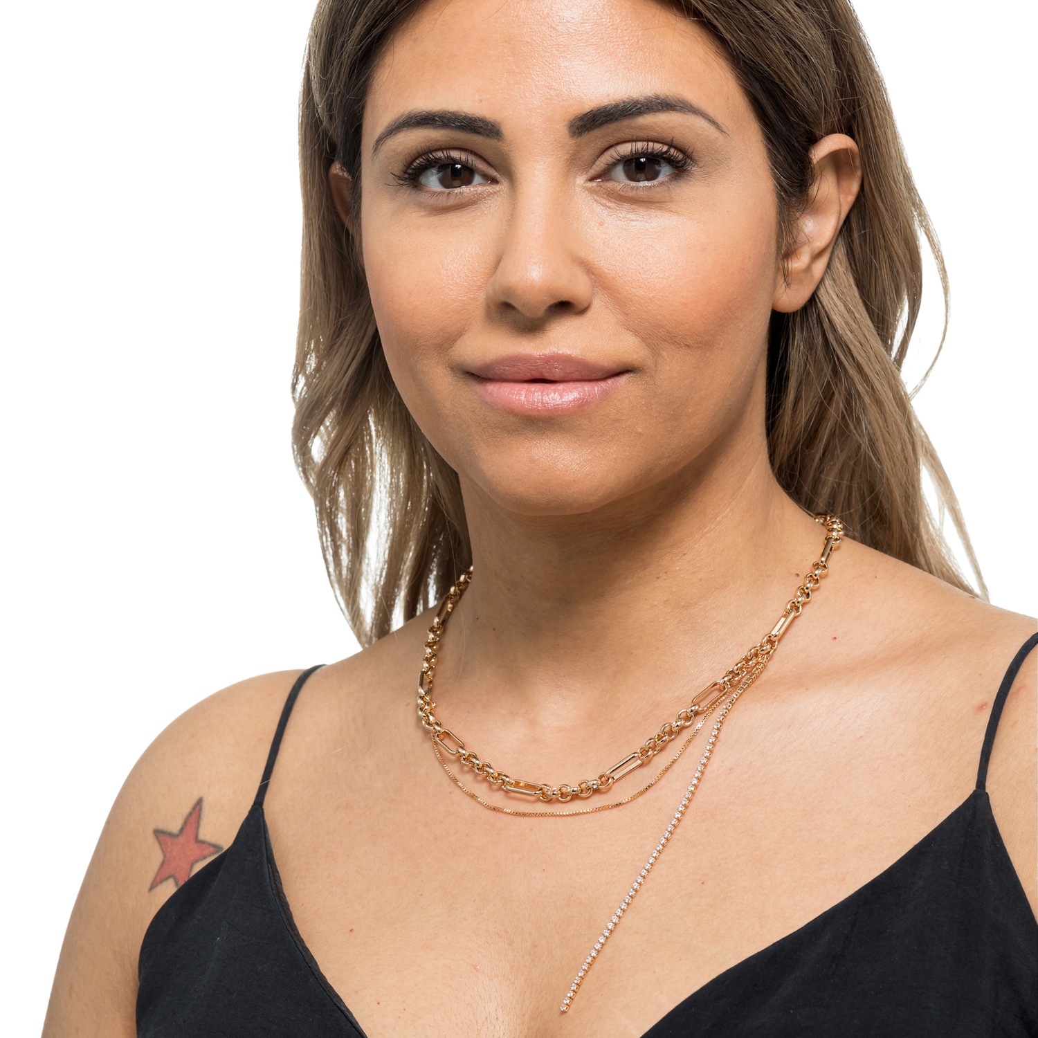Heideman Zara rose gold necklace