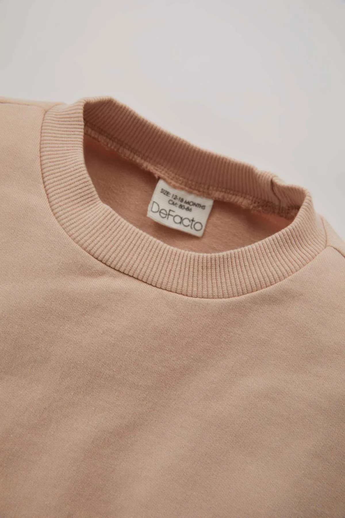 DeFacto  Sweatshirt mit normaler Passform und Slogan-Aufdruck für Babys und Mädchen