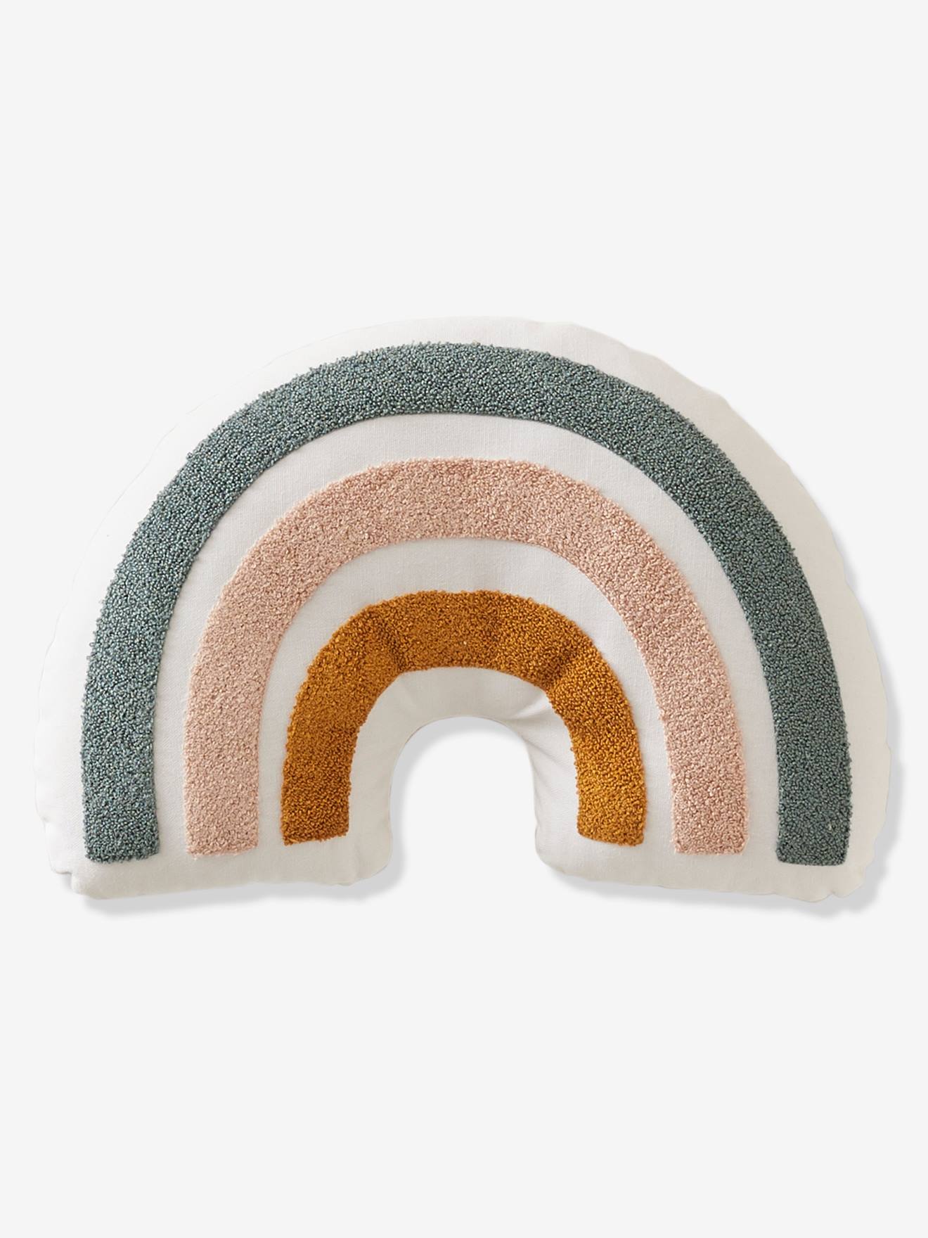 Coussin Arc-en-ciel MINI ZOO multicolore