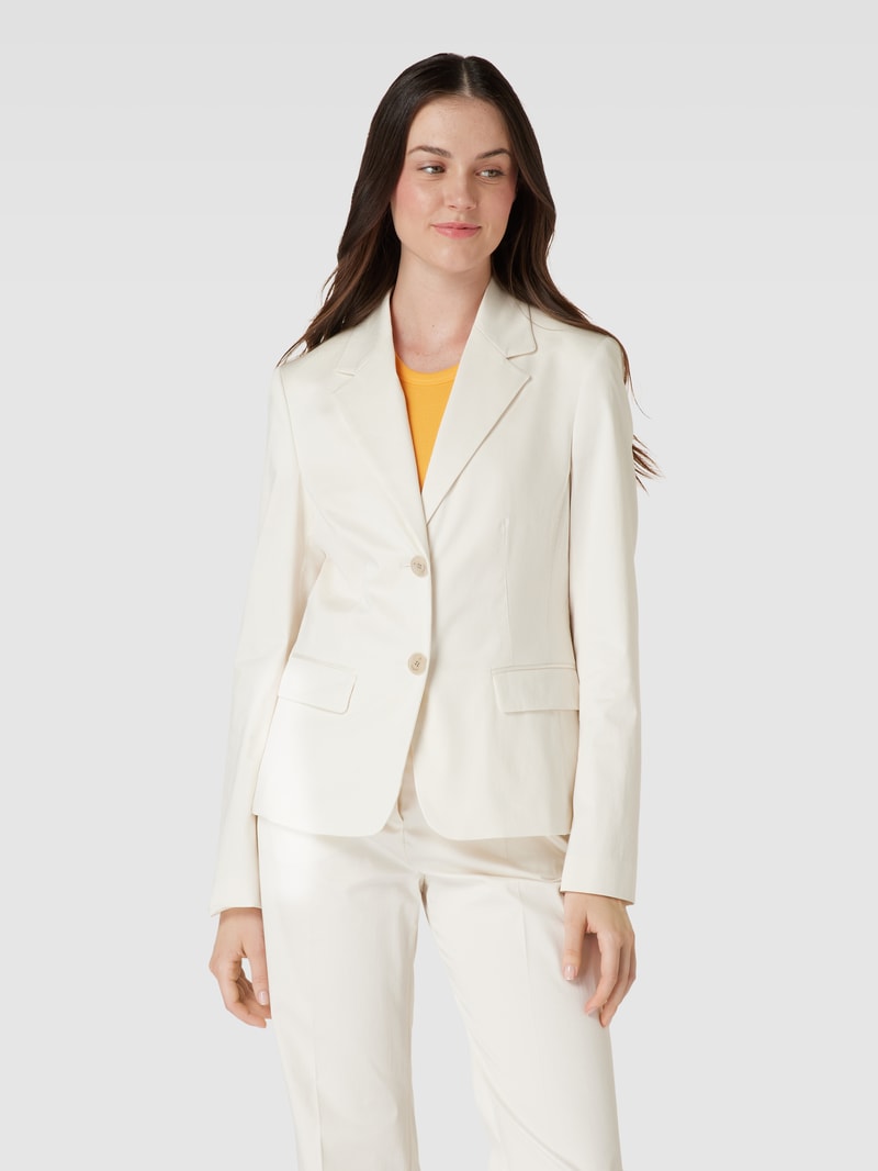 Blazer mit Reverskragen in offwhite