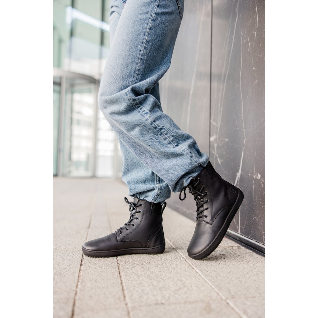 Shapen Urbaneer 2.0 Black Winterbarfußschuhe