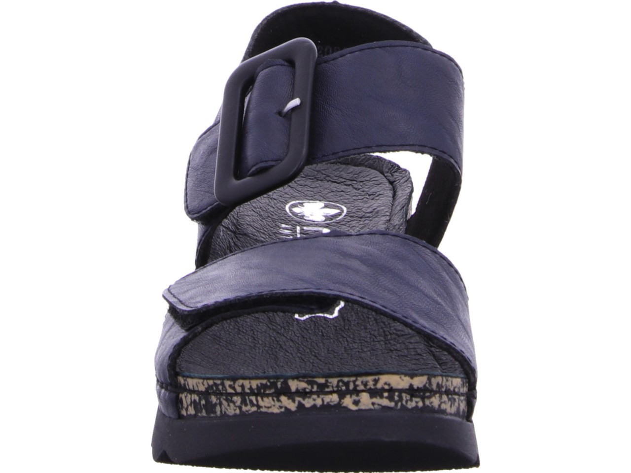 RIEKER Klassische Sandalen blau