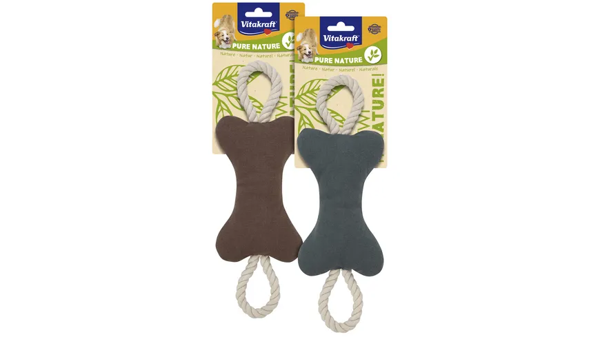 Vitakraft Hundespielzeug Pure Nature Knochen