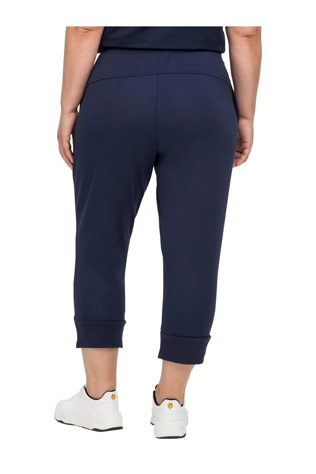 Sheego  Kurze Sporthose - Blau - Mittlerer Bund