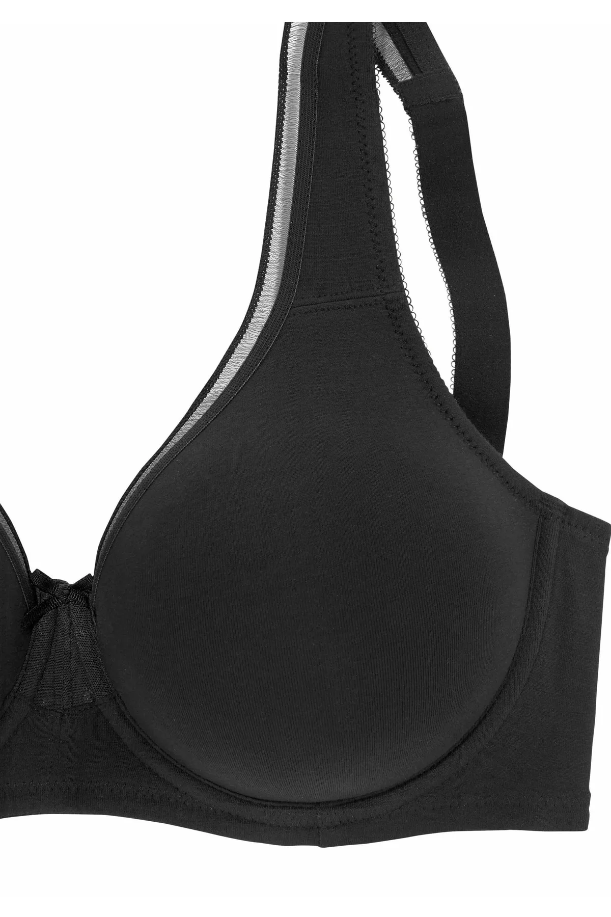 PETITE FLEUR  BH - Schwarz - Unifarben