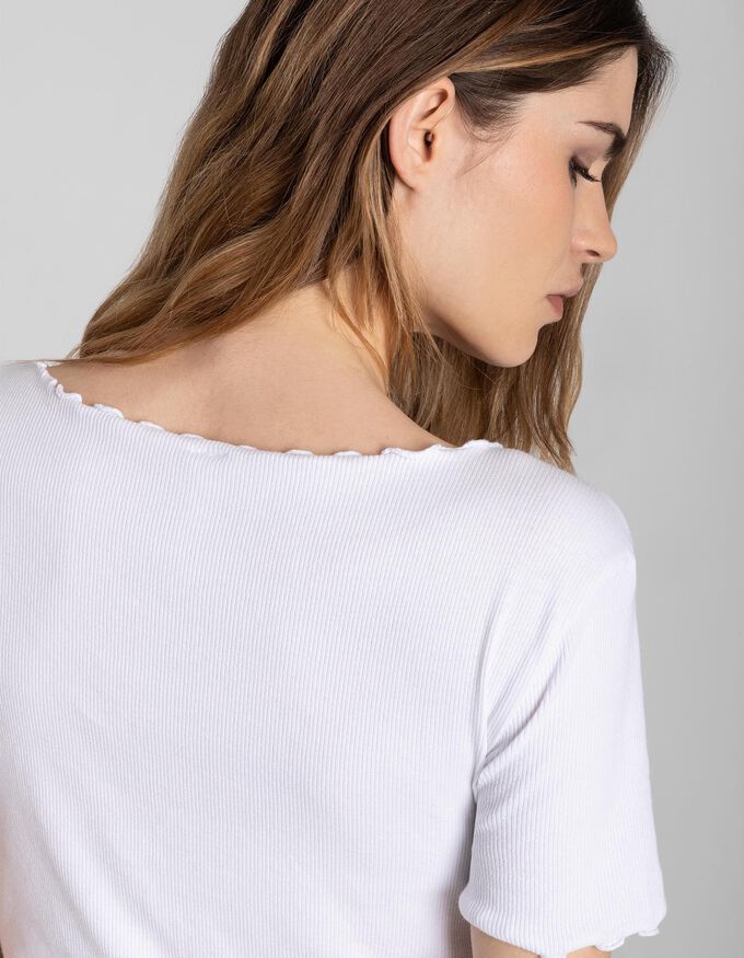 T-Shirt - Muschelsaum