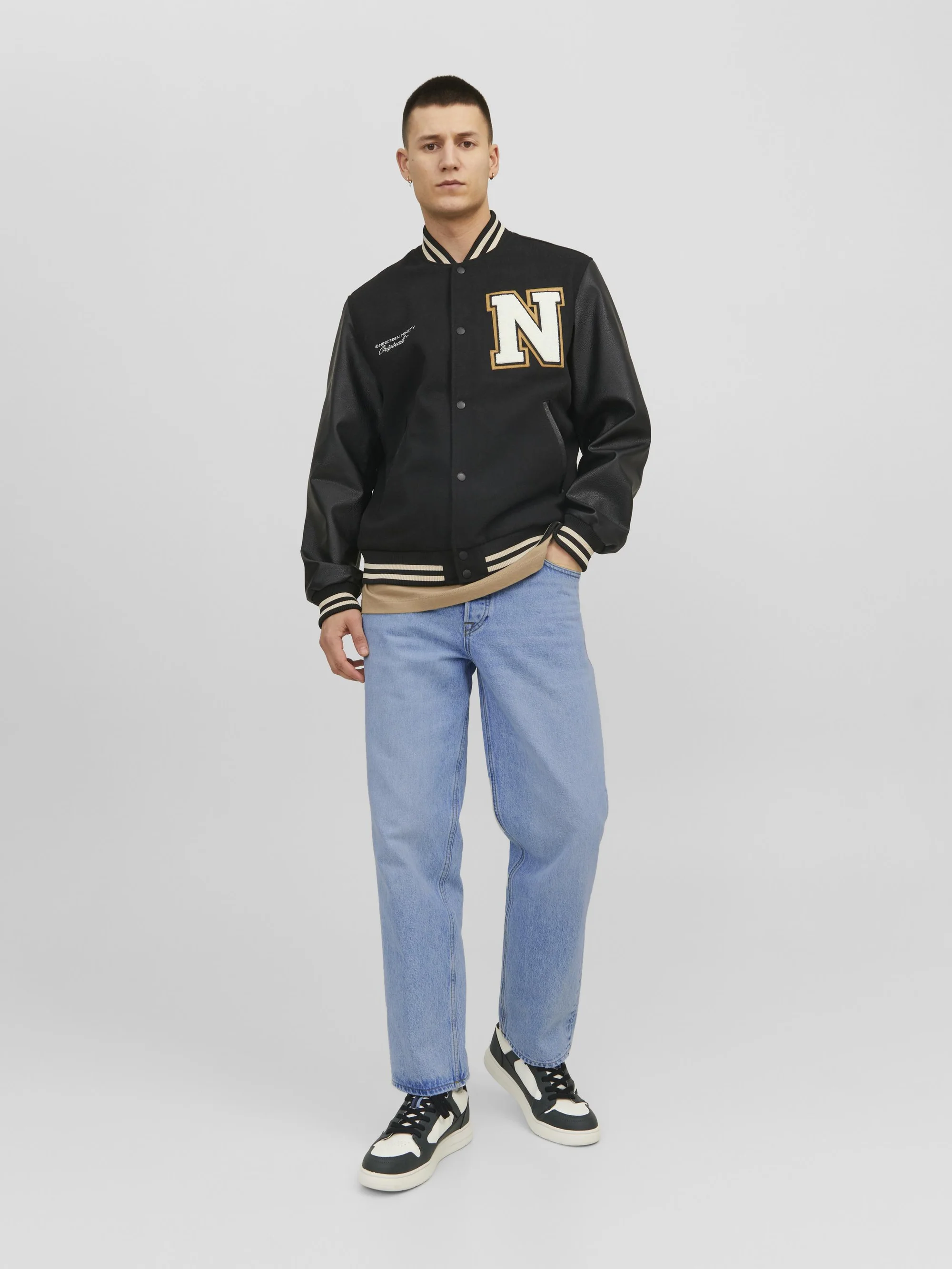 Jack & Jones JJIEDDIE JJORIGINAL - Vaqueros holgados
