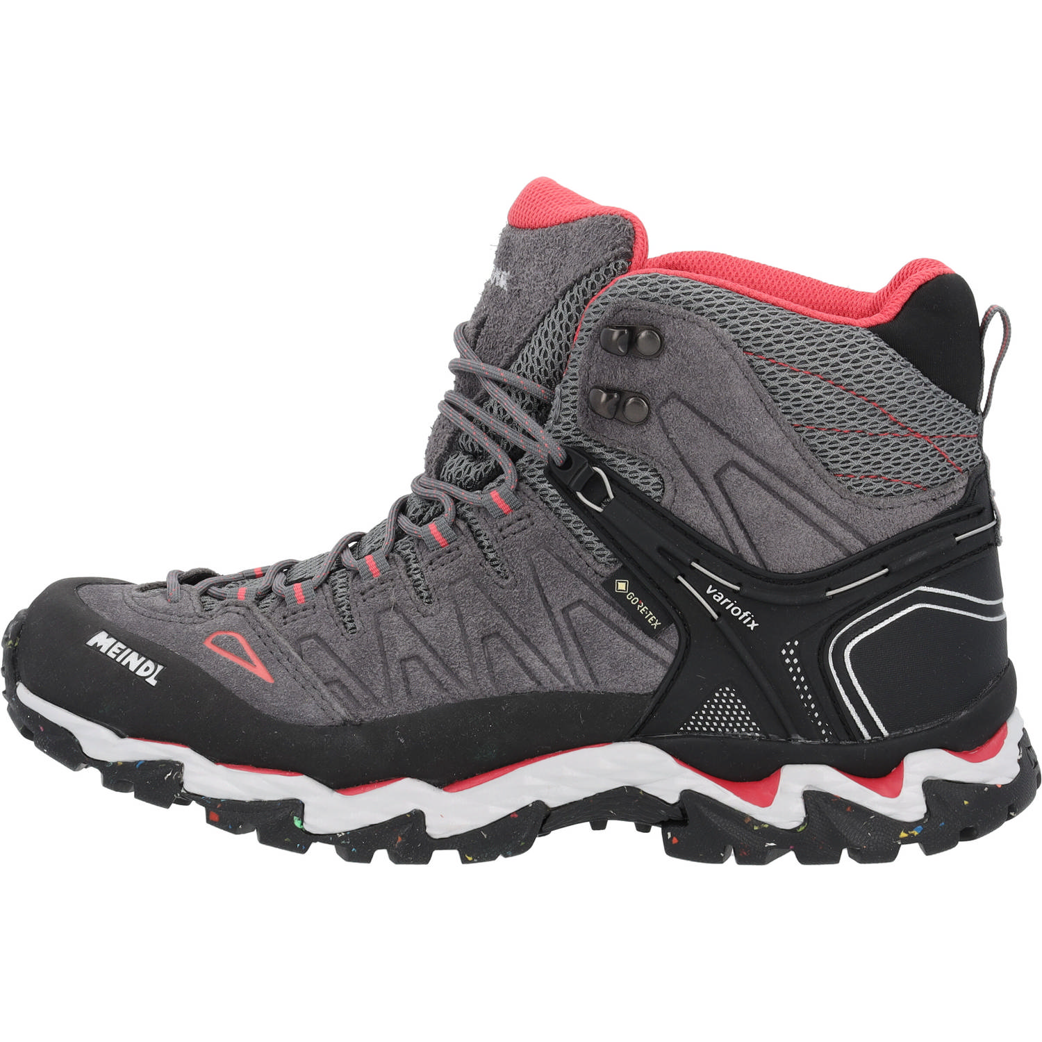 Meindl Lite Hike Lady GTX 4691, Wanderschuhe, Damen, anthrazit/rose