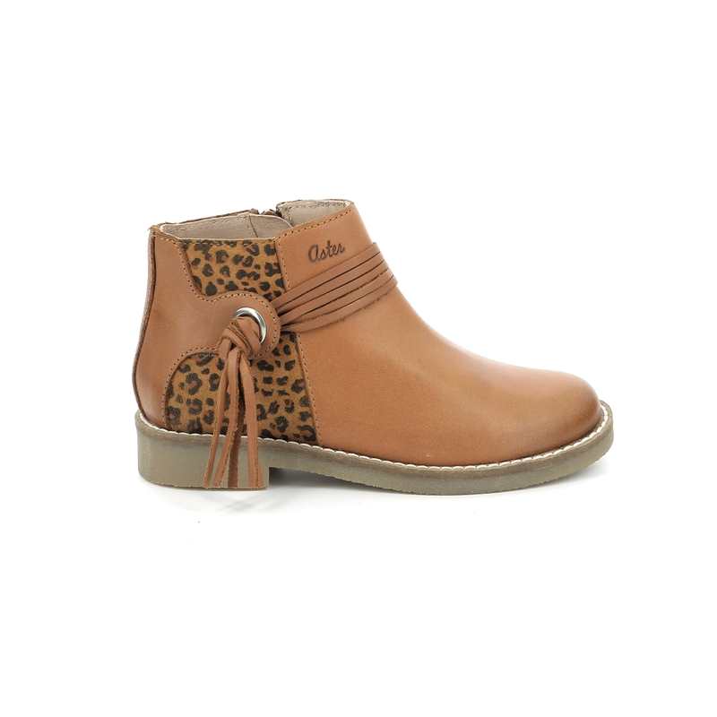 Boots cuir Wizia