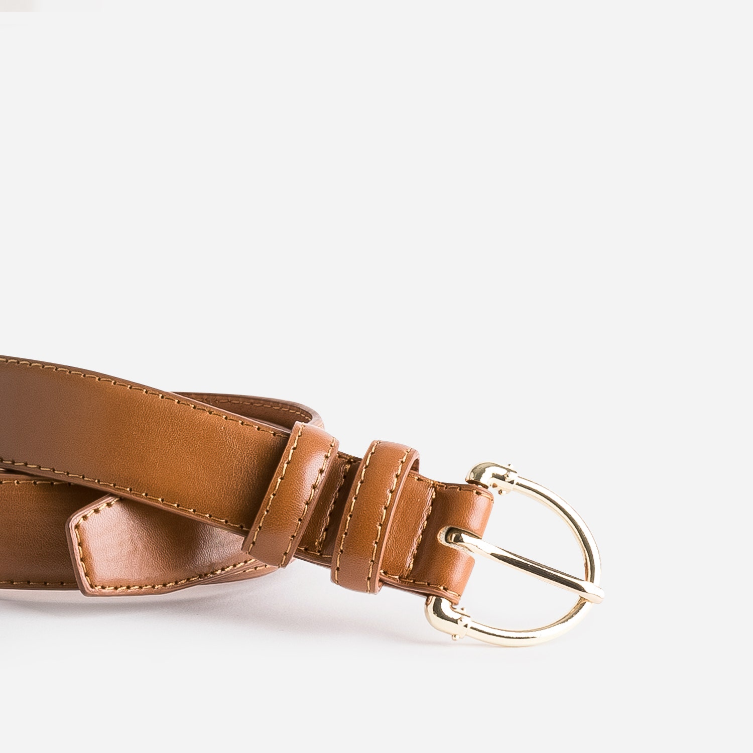 Ceinture cognac