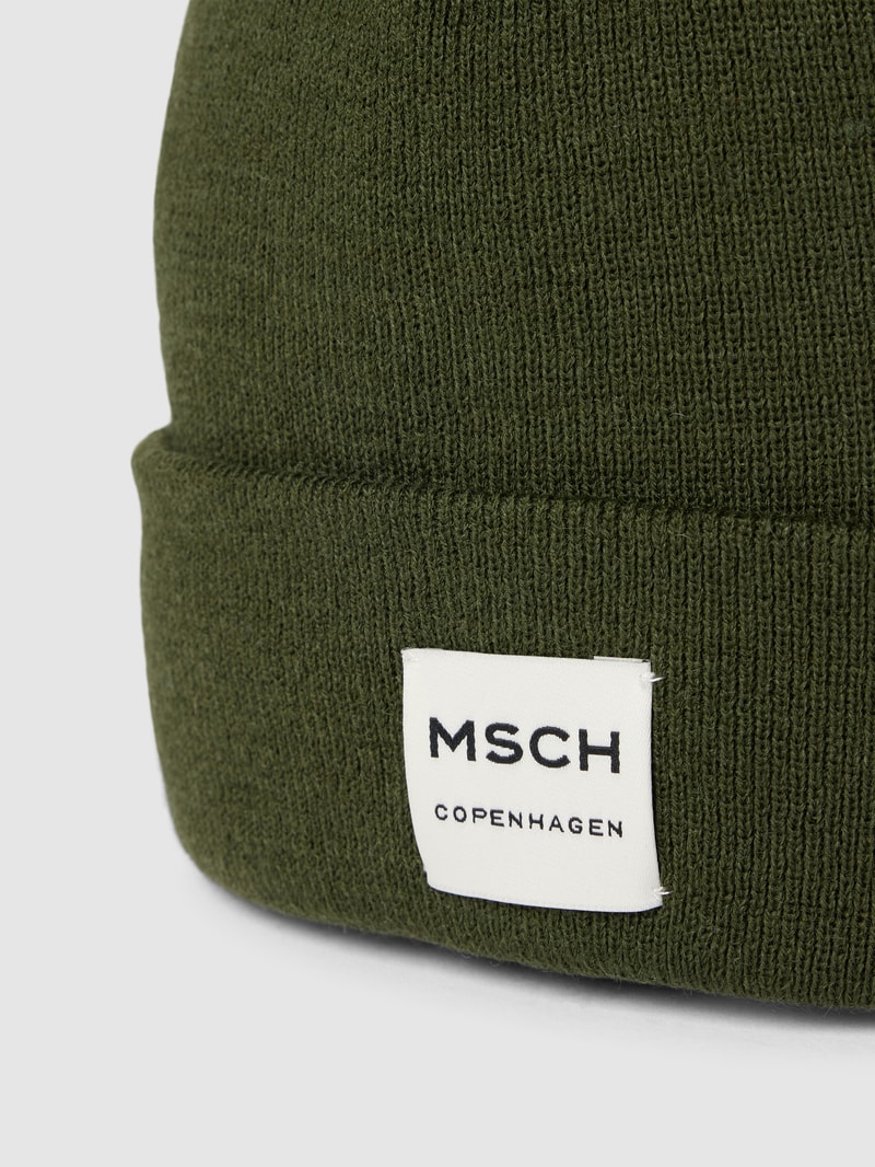 Beanie aus Woll-Mix Modell 'MOJO' in bottle