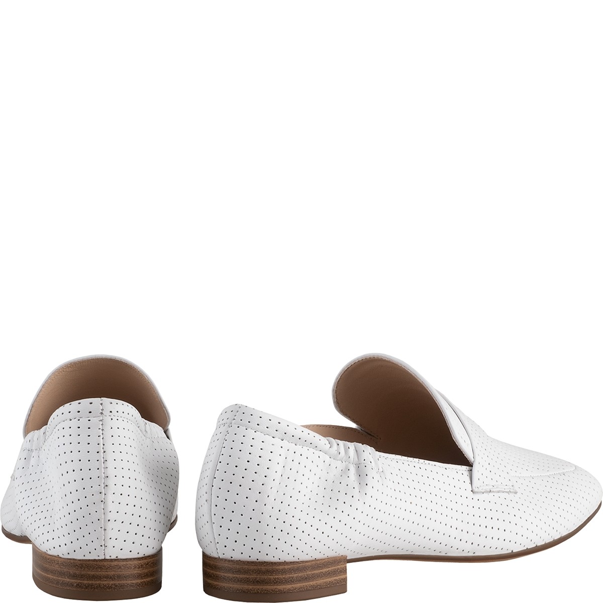 HÖGL Klassische Slipper weiss