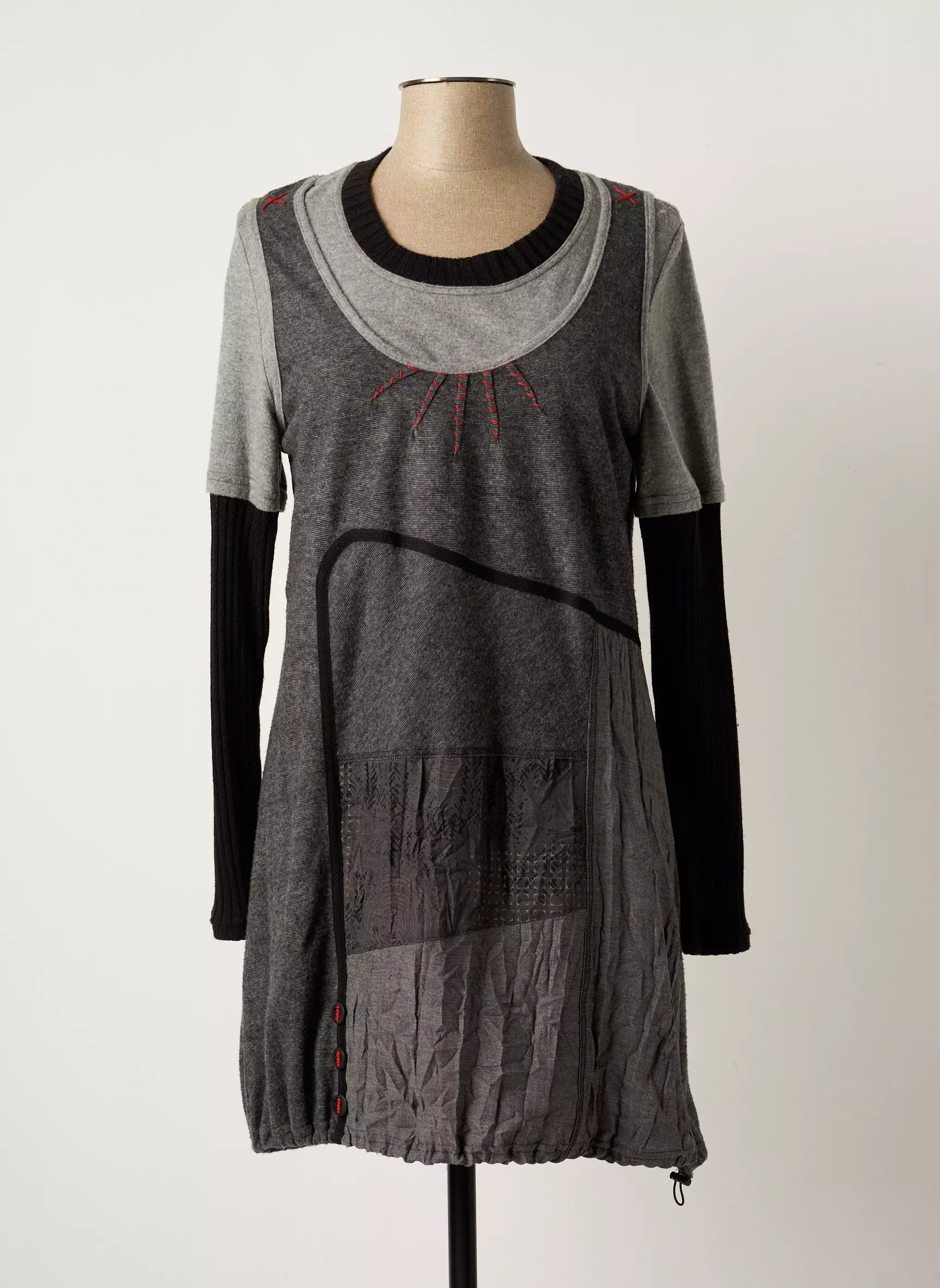 Fred Sabatier Robes Courtes Femme couleur gris