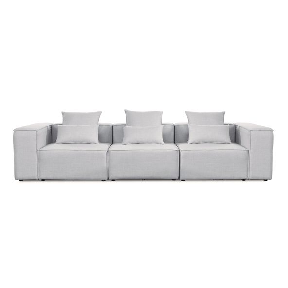 Modulares Sofa VERONA, M, hellgrau