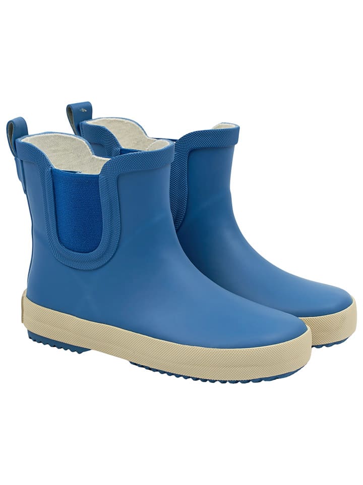 POM POM Chelsea-Boots in Blau günstig kaufen