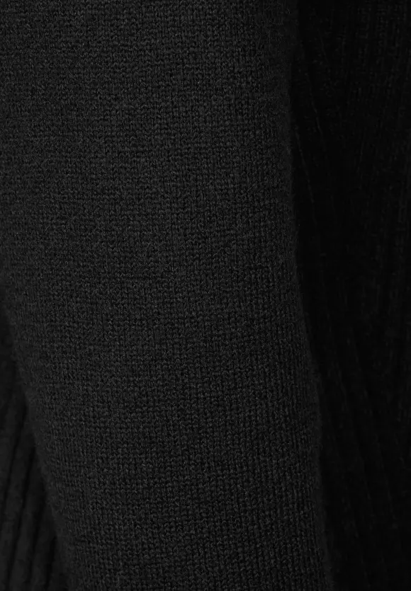 CECIL Strickjacke mit Kapuze